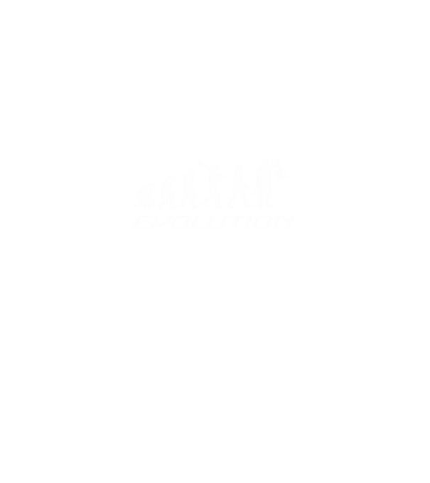 horgász evolúció minta fekete pólón