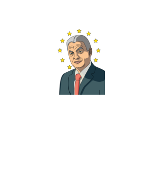Orbán Viktor EU minta neonpink pólón