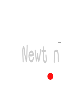 Newtons's apple minta fekete pólón