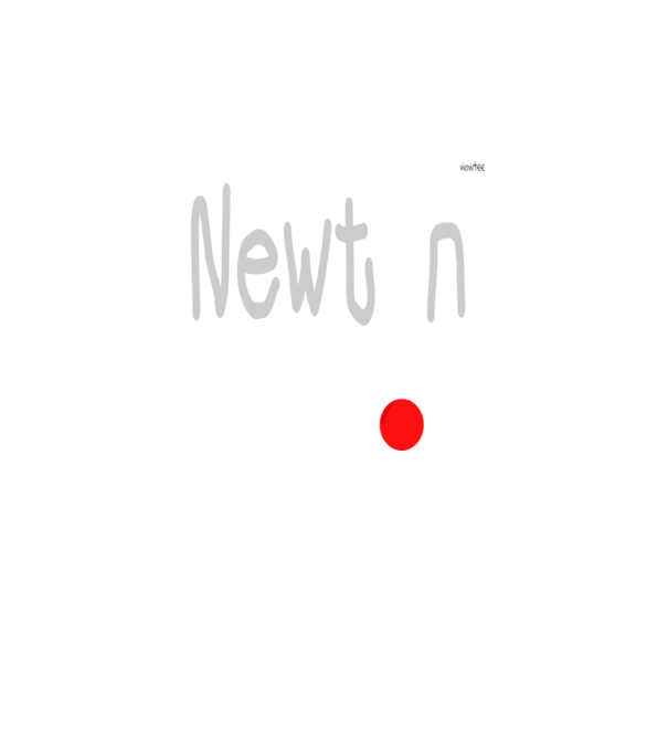 Newtons's apple minta sötétkék pólón