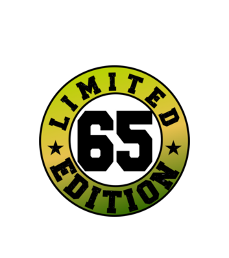Limited edition 65 minta fehér pólón