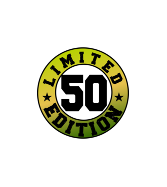 Limited edition 50 minta fehér pólón
