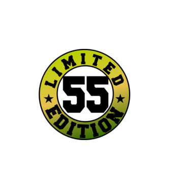 Limited edition 55 minta fehér pólón