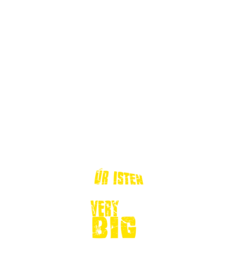 Úr isten very big  minta sötétkék pólón