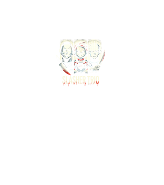 Slasher trio minta fekete pólón