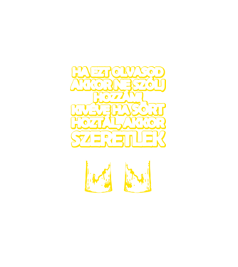 Ha ezt olvasod akkor ne szólj hozzám, sör minta fehér pólón