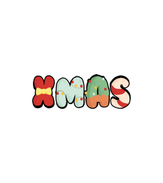 XMAS aranyos betükkel minta homokszín pólón