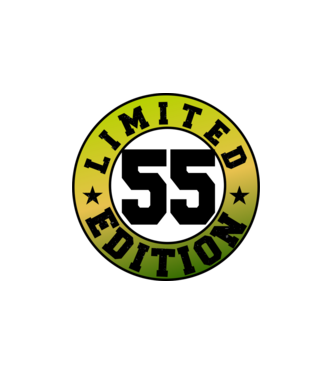 Limited edition 55 minta fehér pólón