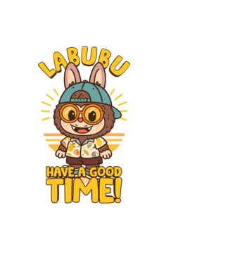 Have a good time minta fekete pólón