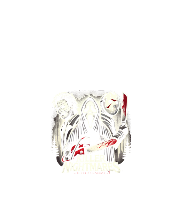 killer minta fekete pólón