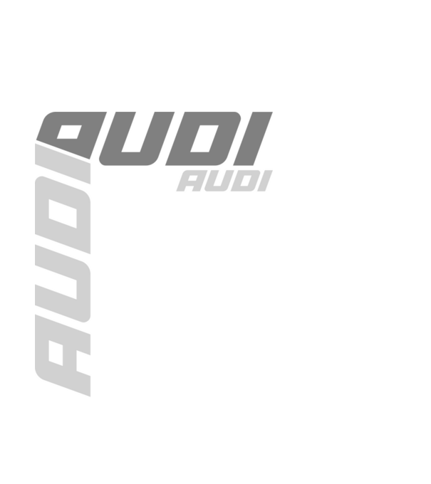 Audi car minta fehér pólón
