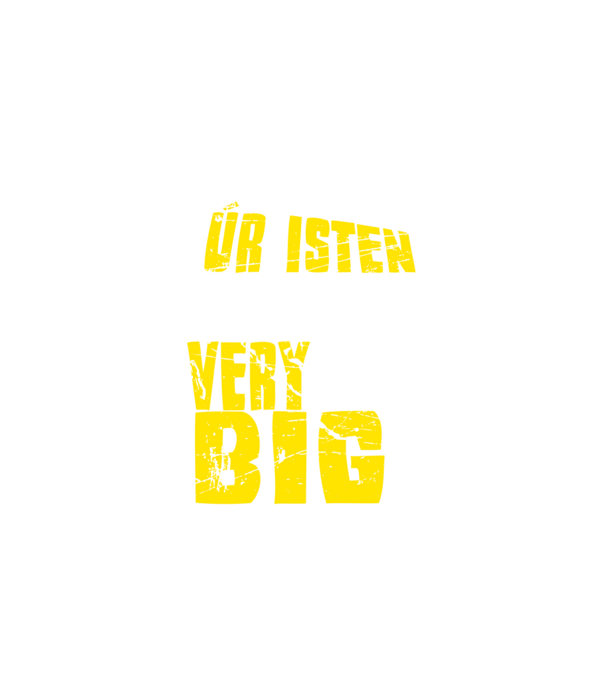 Úr isten very big minta fehér pólón