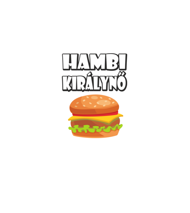 Hambi királynő minta világos rózsaszín pólón