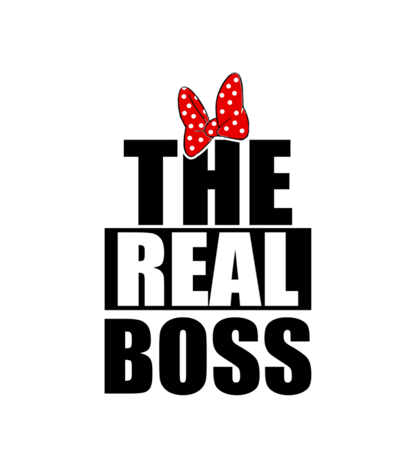 Real boss minta fehér pólón