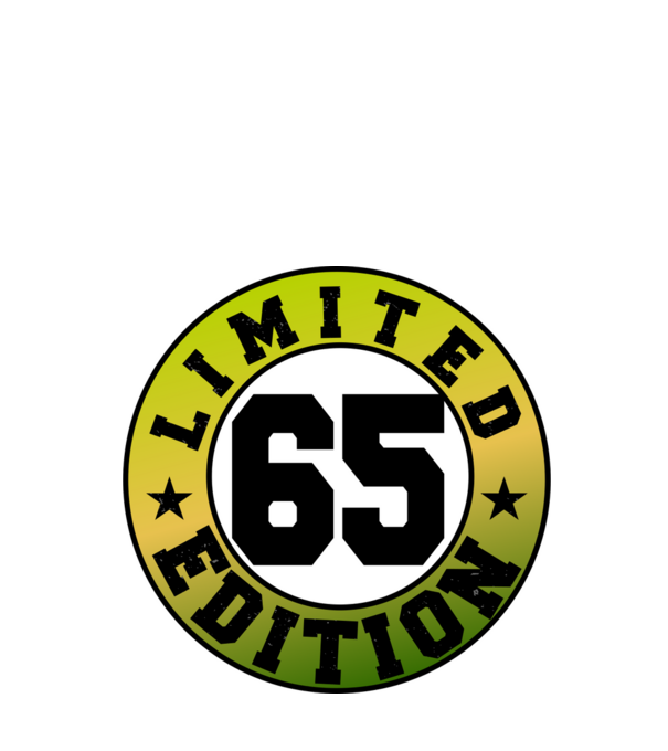 Limited edition 65 minta fehér pólón
