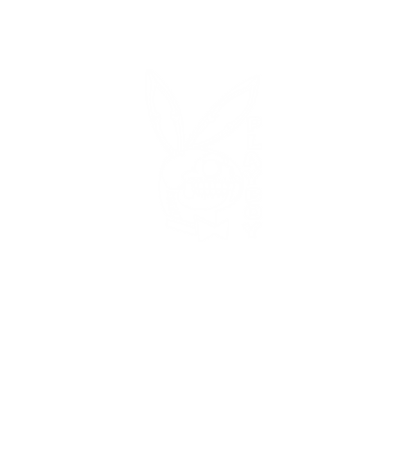 Playboy minta fekete pólón