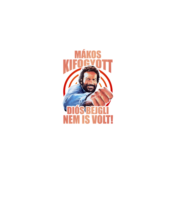 Karácsonyi bud spencer minta fekete pólón