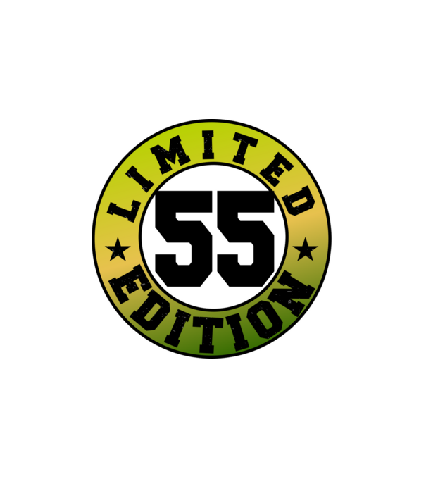 Limited edition 55 minta fehér pólón