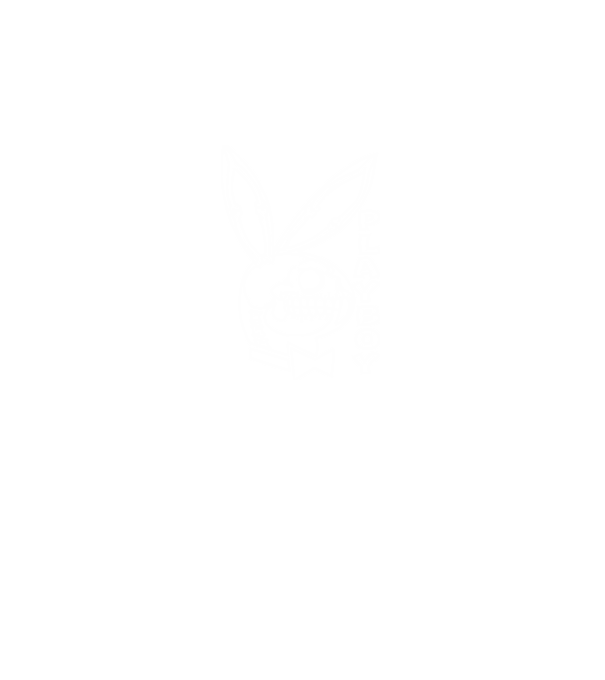 Playboy minta fekete pólón