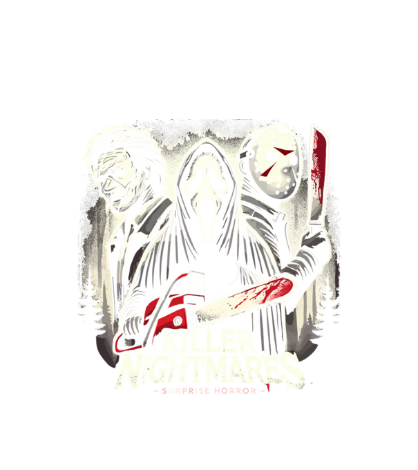 killer minta fehér pólón