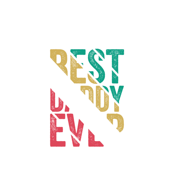 Best dady ever minta fehér pólón