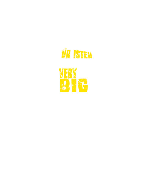 Úr isten very big minta fekete pólón