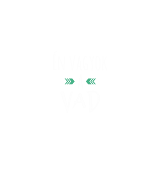 Vad Család (gyerek) minta fekete pólón