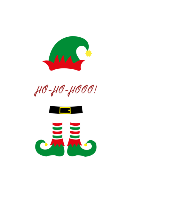 HO-HO-HOOO! minta világoskék pólón