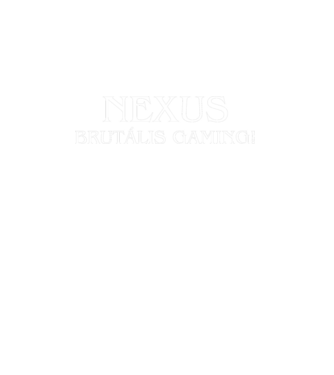 Nexus Brutális Gaming! minta fekete pólón