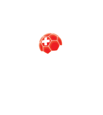 Svájc - focis ajándék eb-re, vb-re minta piros pólón