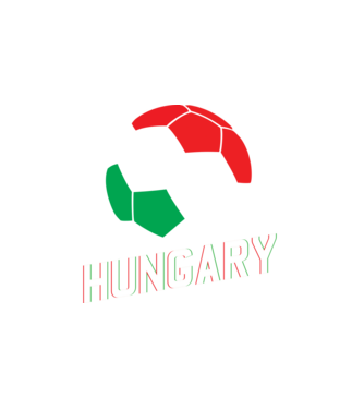 Magyar foci szurkolói póló minta fehér pólón