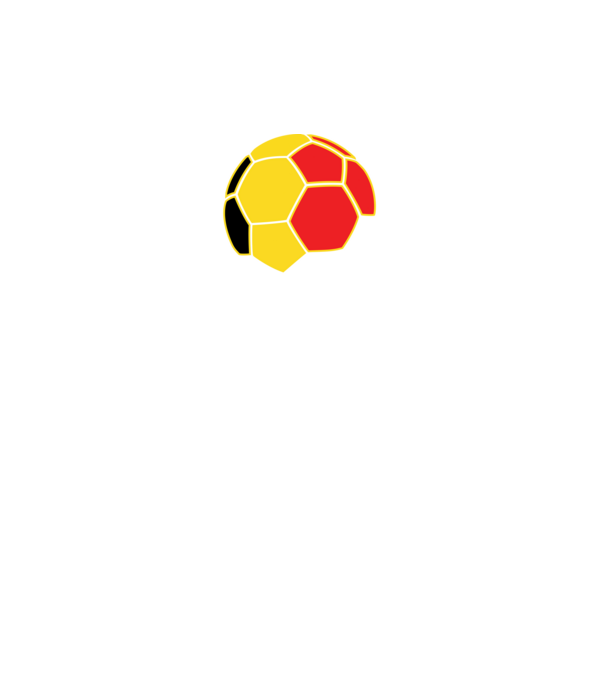 Belgium foci belga zászló minta fekete pólón