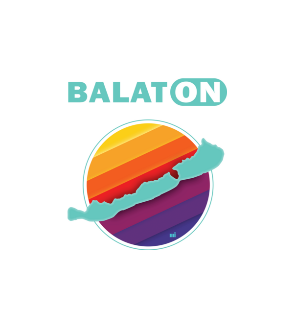Balaton - Balat - ON minta fehér pólón
