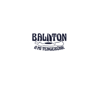 Balaton a mi tengerünk (színezhető) minta királykék pólón