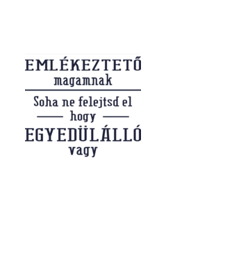 Emlékeztető magamnak - színezhető minta fehér pólón