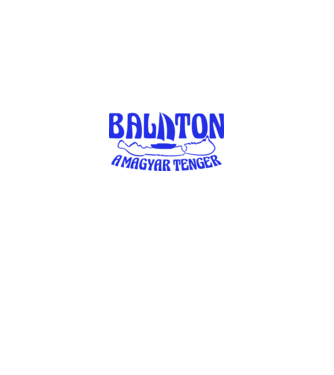 Balaton a magyar tenger (színezhető) minta királykék pólón