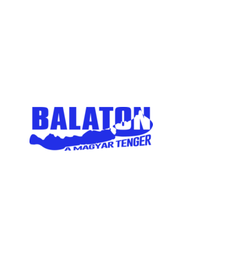 Balaton a magyar tenger (Színezhető) minta világos rózsaszín pólón