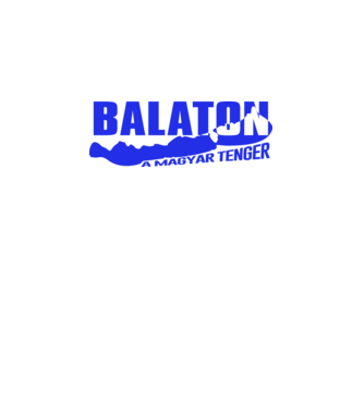 Balaton a magyar tenger (Színezhető) minta fehér pólón