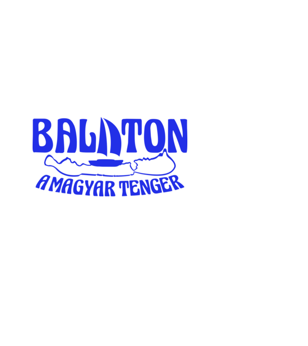 Balaton a magyar tenger (színezhető) minta fehér pólón