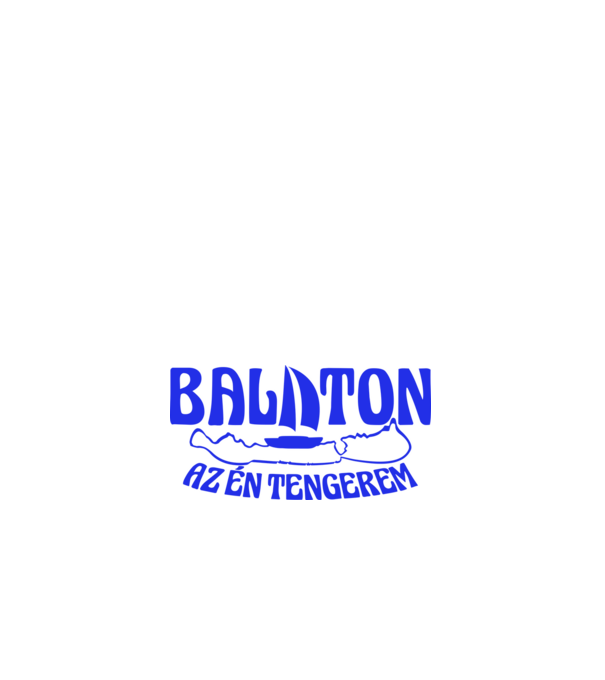 Balaton az én tengerem (színezhető) minta fehér pólón