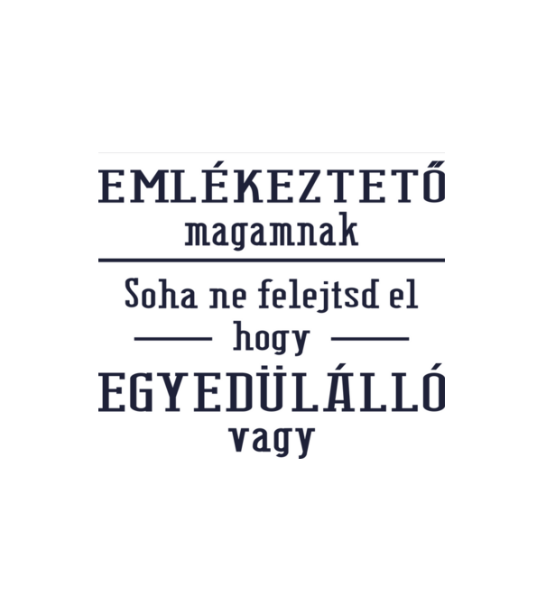 Emlékeztető magamnak - színezhető minta fehér pólón