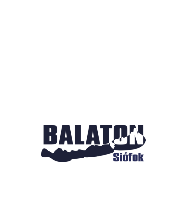 Balaton Siófok (színezhető) minta fehér pólón