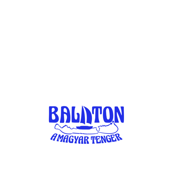 Balaton a magyar tenger (színezhető) minta fehér pólón