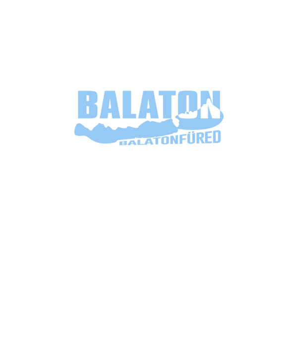 Balaton Balatonfüred minta fekete pólón