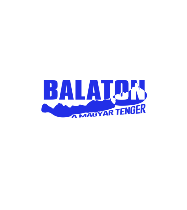 Balaton a magyar tenger (Színezhető) minta fehér pólón