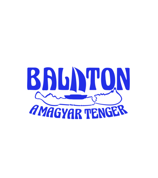 Balaton a magyar tenger (színezhető) minta fehér pólón