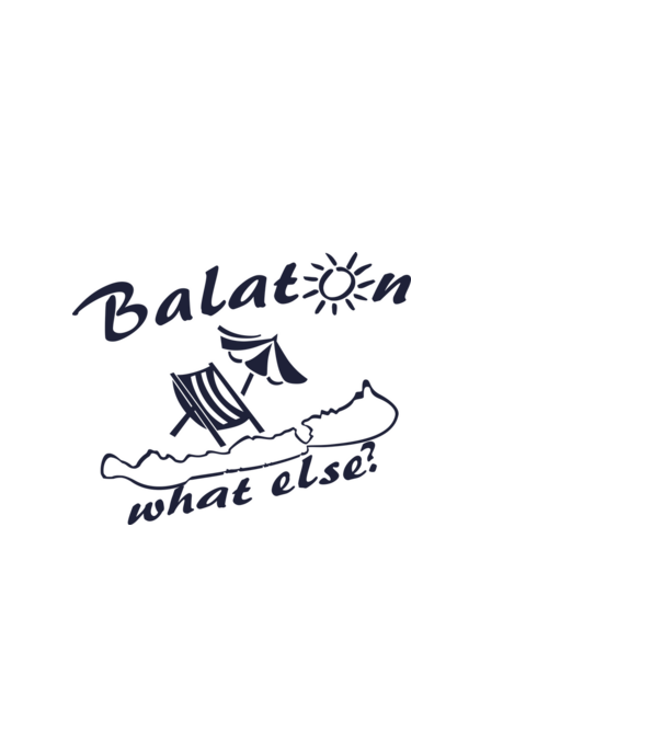 Balaton... what else (színezhető) minta világoskék pólón