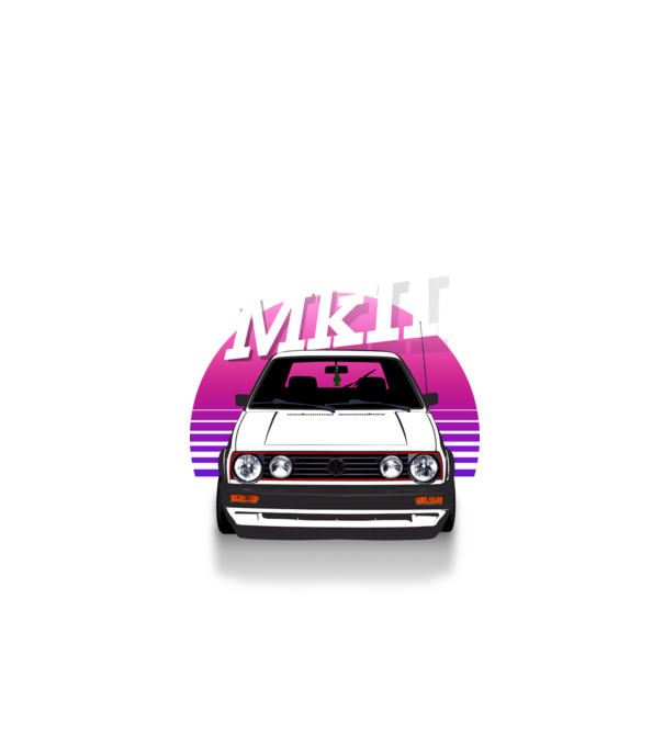 GOLF MKII minta almazöld pólón