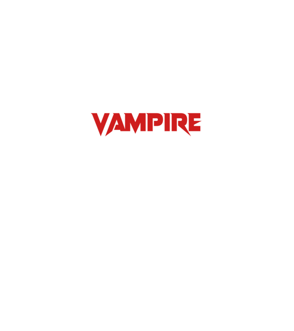 I am a Vampire minta fekete pólón