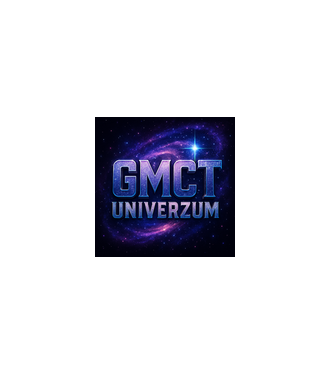 GMCT UNIVERZUM  minta fekete pólón